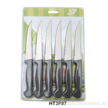 The rustic steak knives set